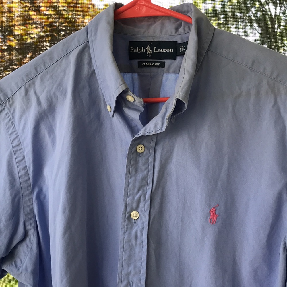 Ralph Lauren polo Blue Short Sleeve Shirt